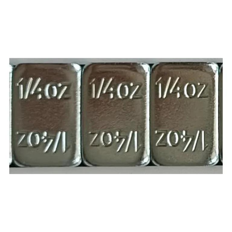 Segmentos de contrapeso para ruedas de acero de 4 oz