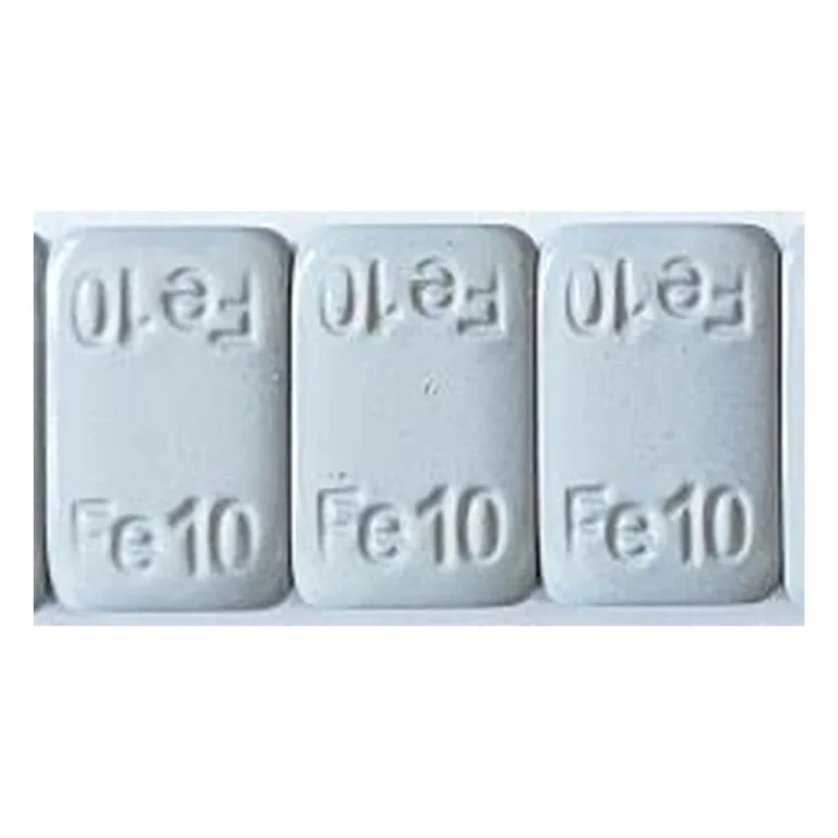 Close-up of grey coated thick Fe10 steel adhesive wheel weight segments