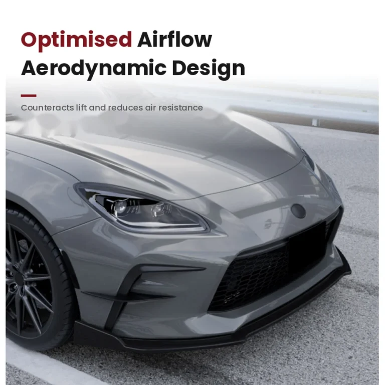 Toyota Gr86 2022 Front Lip Splitter Aerodynamic Design