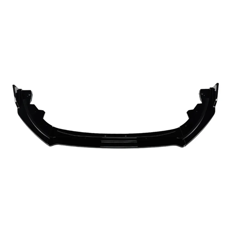 Splitter delantero Toyota GR86 2022+ en negro brillante piano sobre fondo blanco