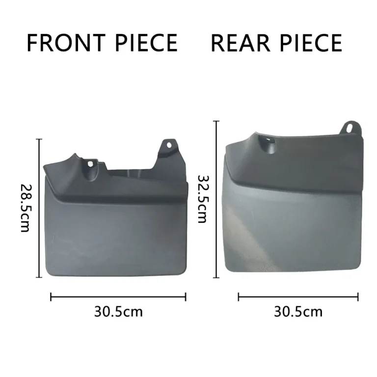 Toyota SUV, Pickup & Van Mud Flaps - moulded PP mud flap set