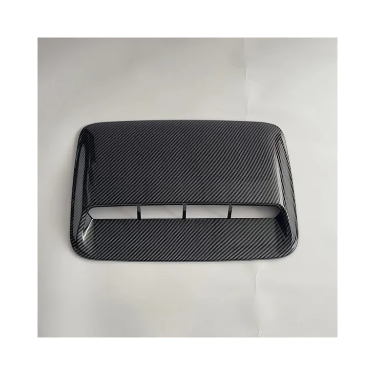 Universal Car Hood Vent Scoop Carbon Fibre Pattern