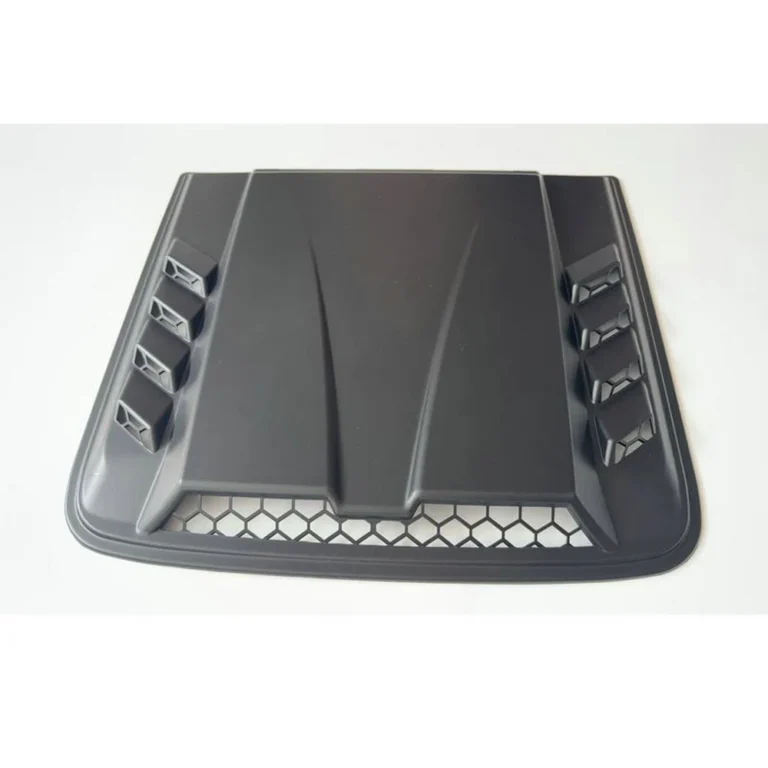 Universal Car Hood Vent Scoop Matte Black