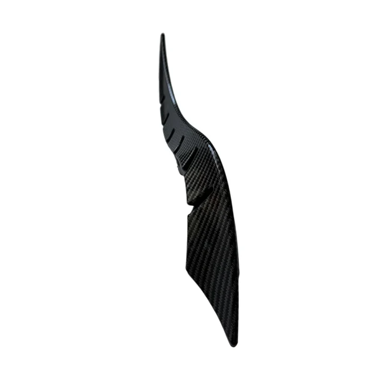 Universal Car Roof Dragon Horn Carbon Fibre Black