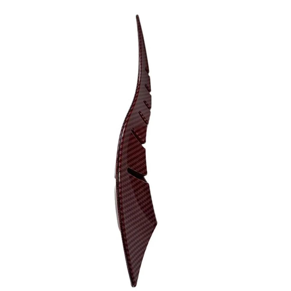Universal Car Roof Dragon Horn Decoration, ABS, 6 Finishes 7 Carbon fibre red car roof dragon horn decoration