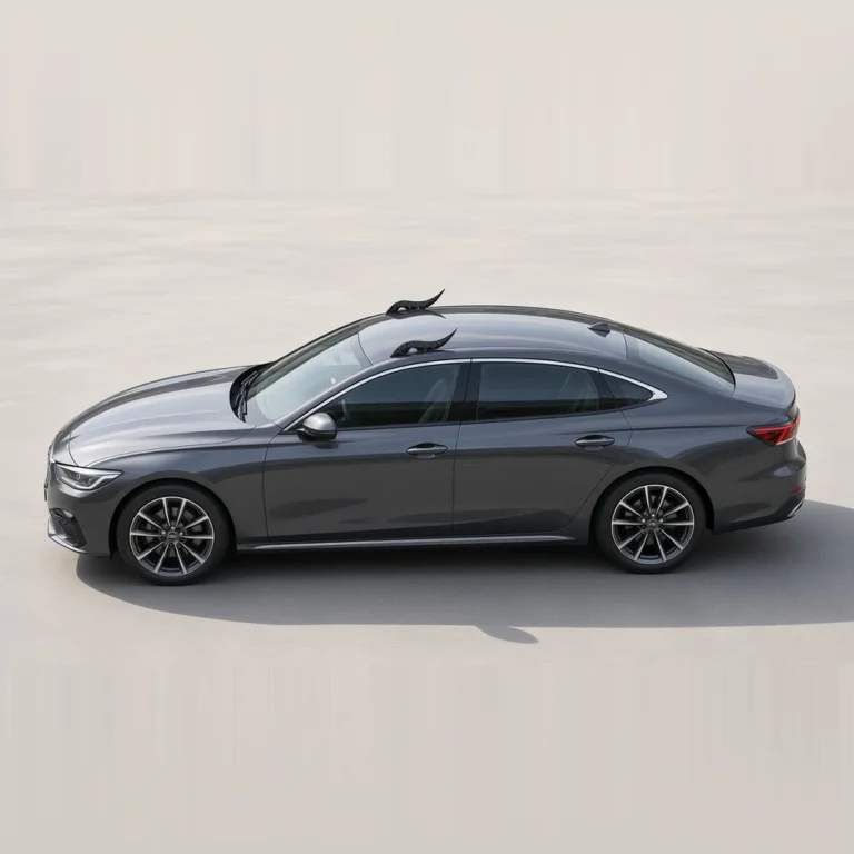 Universal Car Roof Dragon Horn Installed Saloon Side