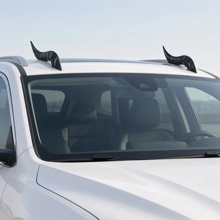 Universal Car Roof Dragon Horn Installed Suv Front
