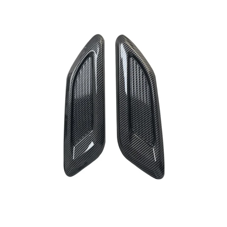 Universal Car Side Vent Trim Carbon Fibre Pattern Pair
