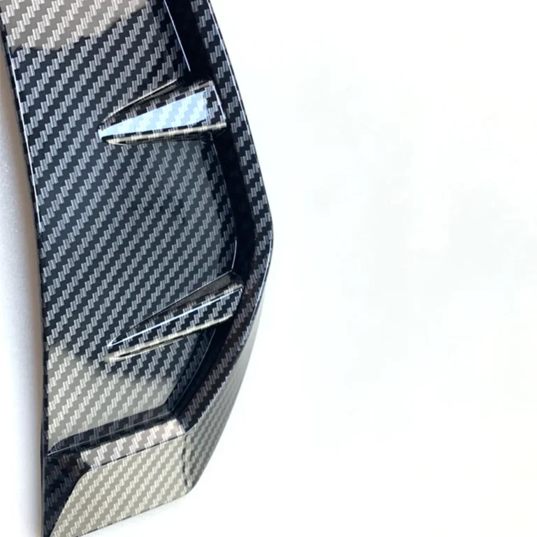 Universal Fender Blade Side Trim Carbon Fibre Pattern Detail