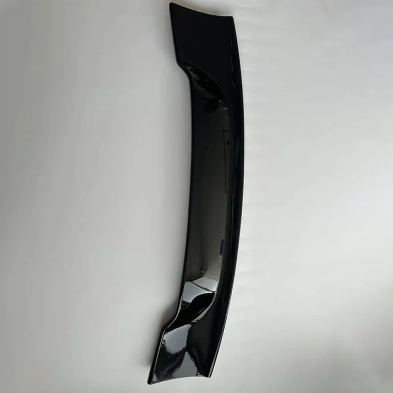 Universal Gt Wing Rear Spoiler Gloss Black Blade Top
