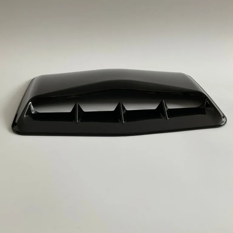 Universal Hood Scoop Fender Vent Set Gloss Black Hood Scoop