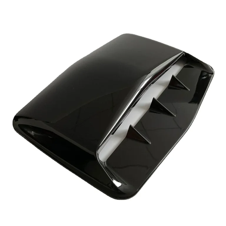 Universal Hood Scoop Fender Vent Set Gloss Black Hood Scoop Angle