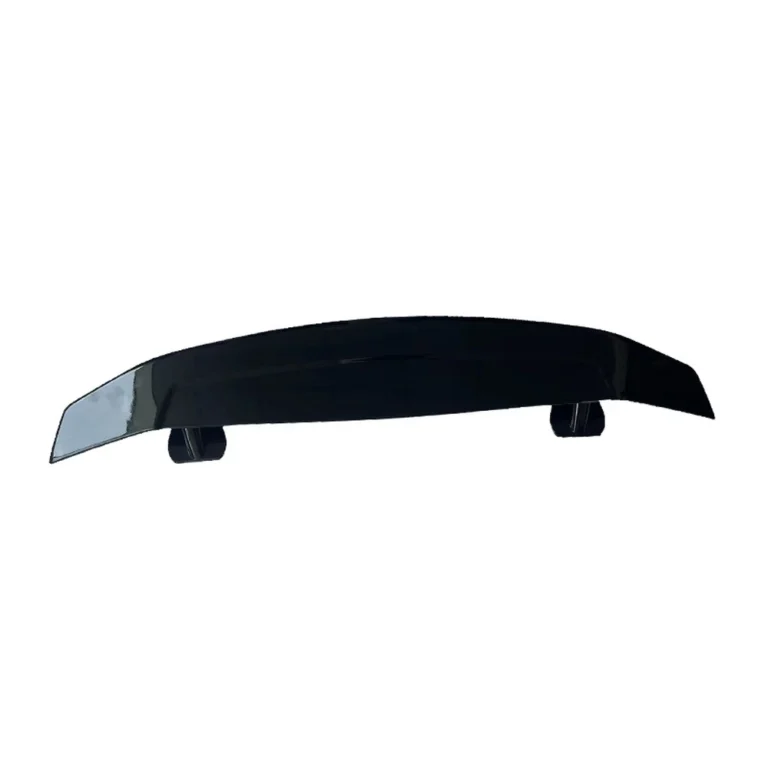 Universal Rear Wing Spoiler 134Cm Gloss Black Front View