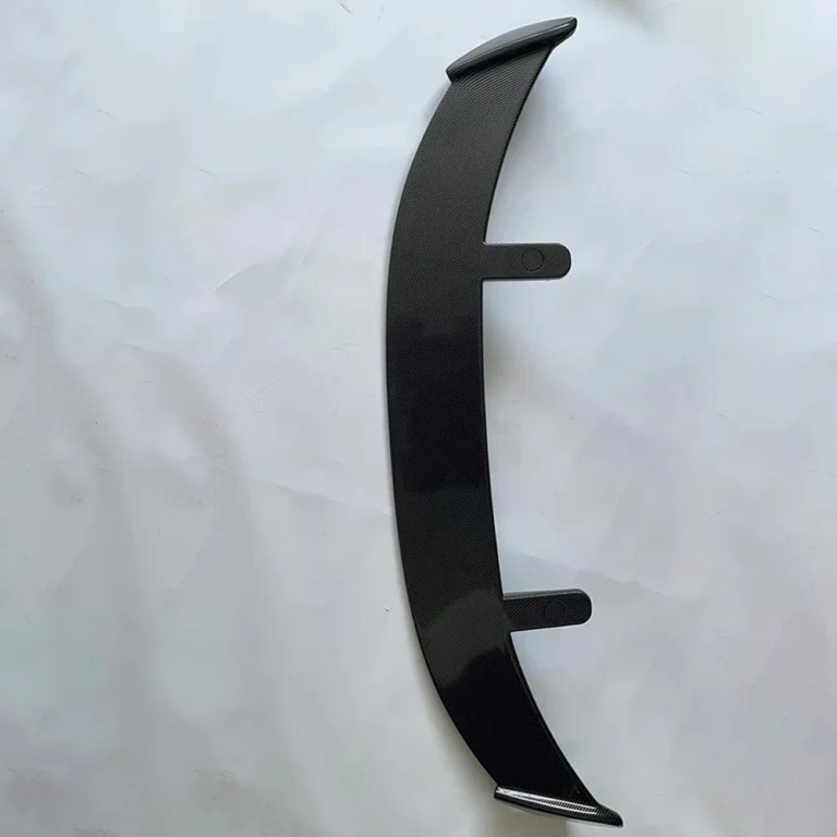 Universal Rear Wing Spoiler 134Cm Gloss Black Top View