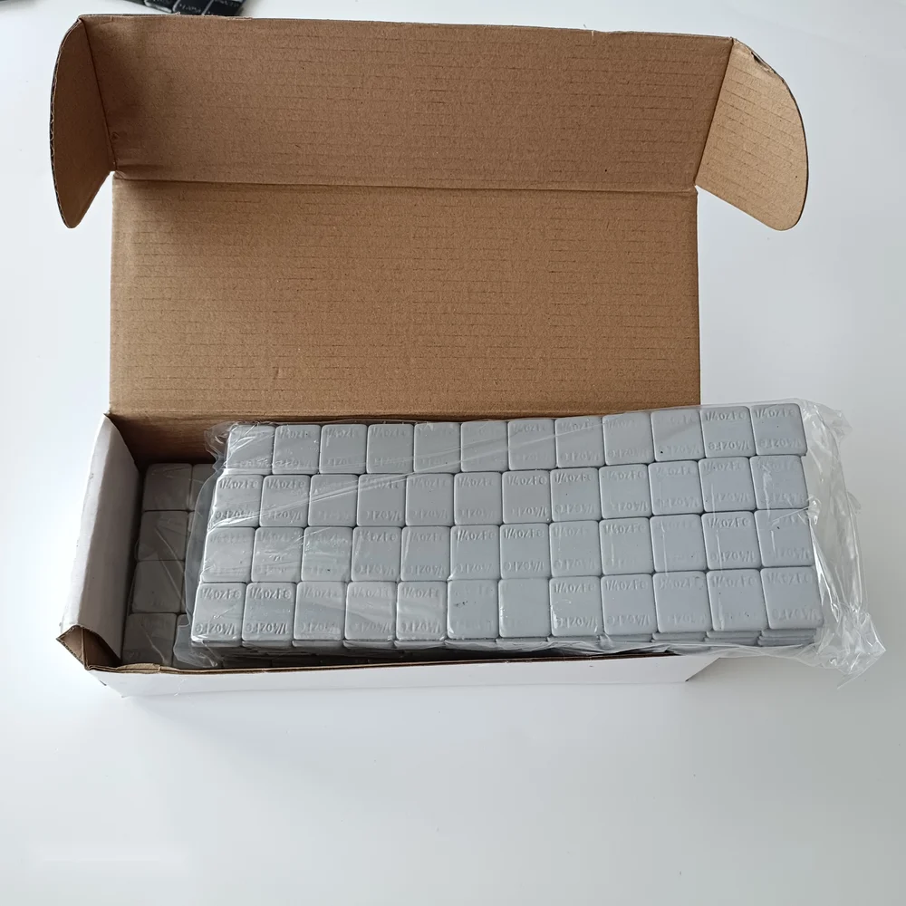 Wholesale & Repeat Supply 7 Adhesive wheel balancing weights packed in a carton
